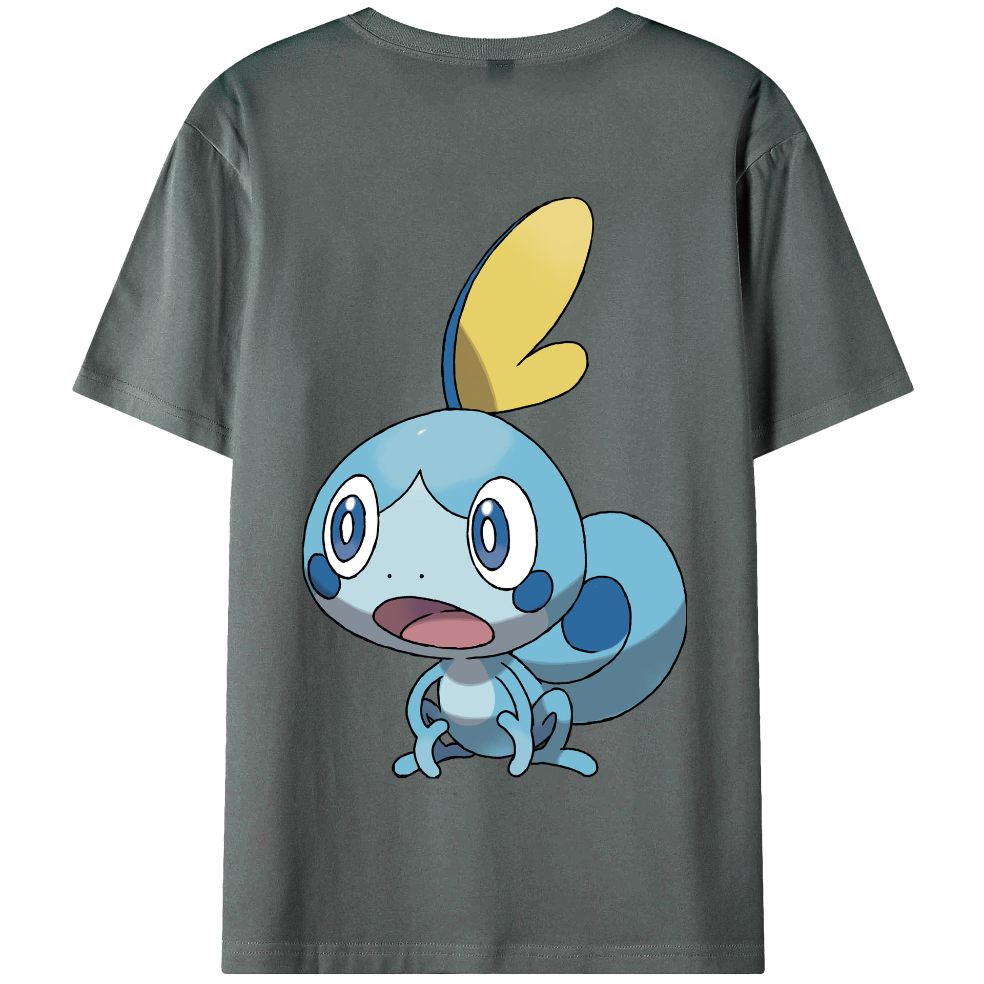 （画像用） ポケットモンスター Pokémon 綿100％半袖Tシャツ（背面プリント）